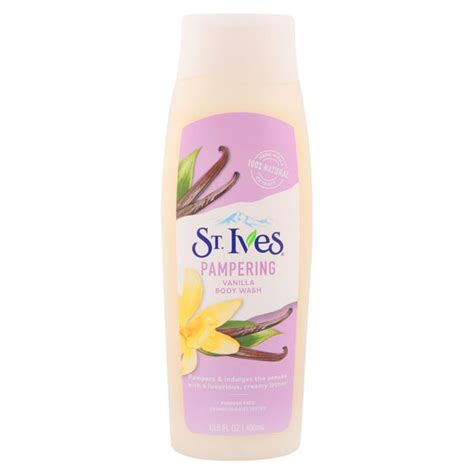 St Ives Pampering Vanilla Body Wash 400ml