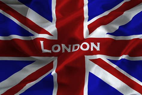 London Flag Photograph By David Pringle