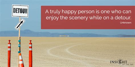 Truly Happy Person Enjoy Scenery Detour Unknown