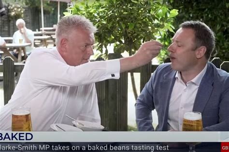 Lee Anderson Spoon Feeds Fellow Nottinghamshire Mp Baked Beans On New