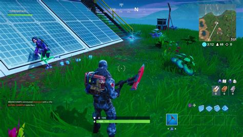 Accessible with the bunker jonesy outfit near a snowy bunker : Fortnite Fortbyte #19 -- Accessible With the Vega Outfit ...