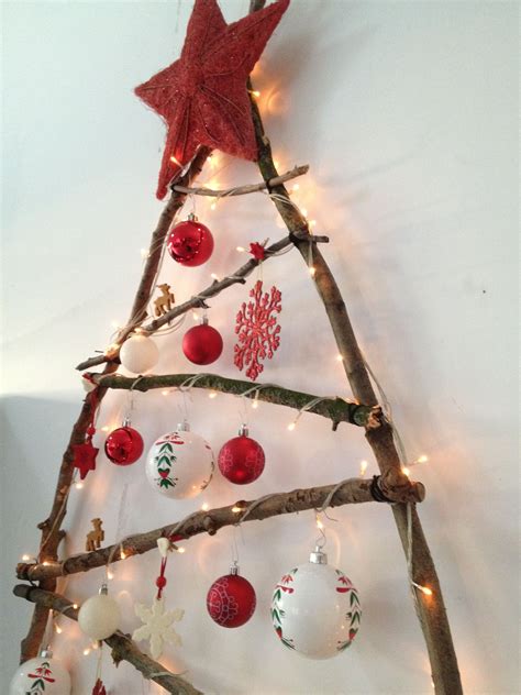Diy Christmas Tree With Branches And Cotton Rope By Kleinoodbe Diy