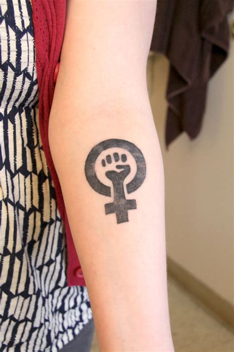 Feminist Tattoo Feminist Tattoo Tattoos For Women Fist Tattoo