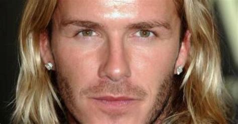 david beckham retires and to honour the football superstar here are his silliest looks pictures
