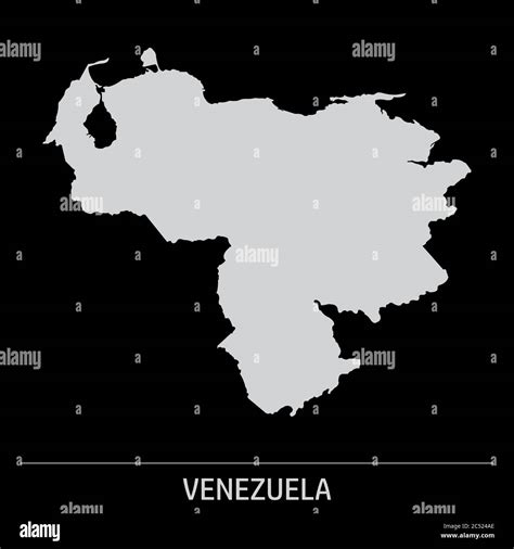 Icono Del Mapa De Venezuela Imagen Vector De Stock Alamy