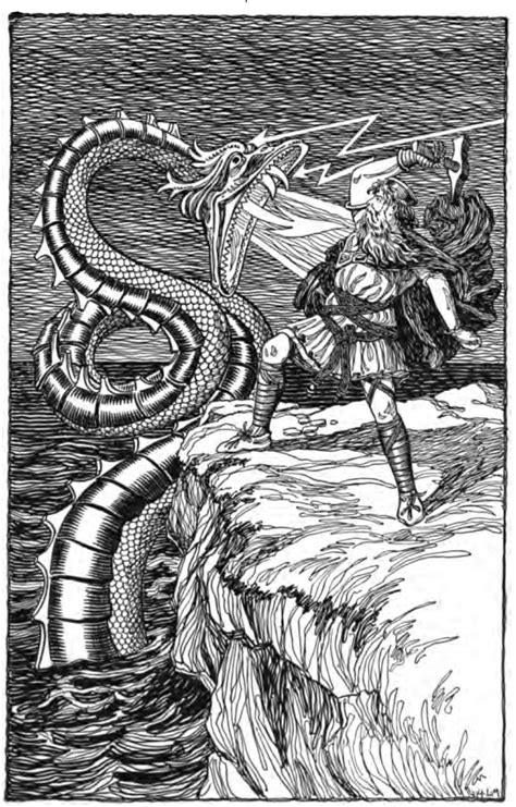 Ancient Dragons In The Norse Mythology And Scandinavian Folklore