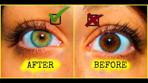 How To Change Your Eye Color How To Get Green Eyes 100 Works Youtube