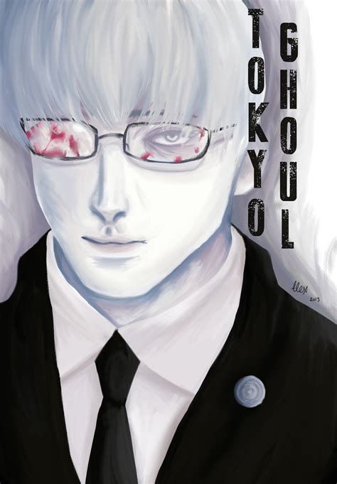 Recreation Of Vol 13 Arima From The Tokyo Ghoul Manga Behance