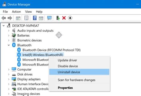 How To Uninstall And Reinstall Bluetooth Drivers In Windows 10 A Tutorial