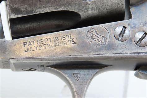 1912 Colt Bisley Model Single Action Army 32 20 Wcf Six Shot Revolver
