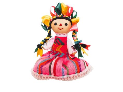 Mexican Rag Doll Maria Doll Traditional Mexican Doll Handmade Doll