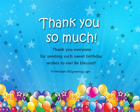 The Best Thank You Message For Birthday Wishes On Facebook Home