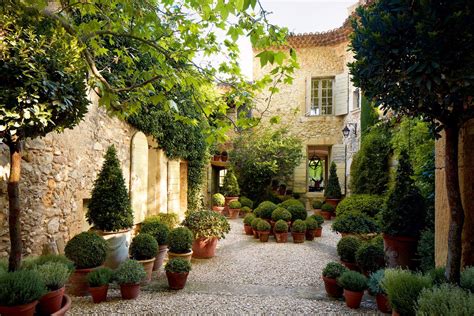 French Country Garden Courtyard Landscaping Vintage Garden Decor