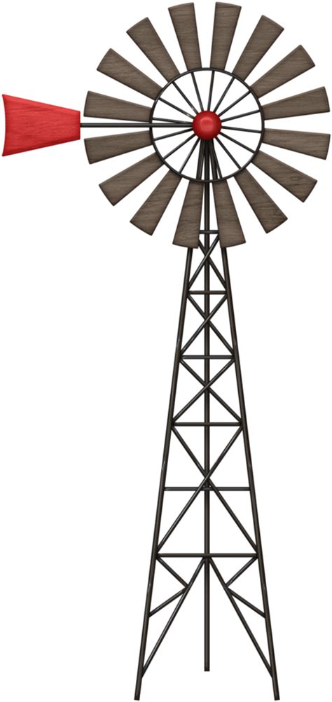 Farm Windmill Vector