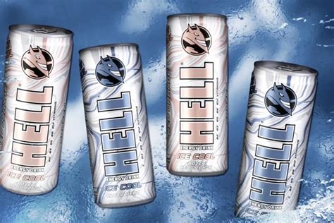 Hells Ice Cool Frozen Red Orange And Arctic Pear Energy Drinks