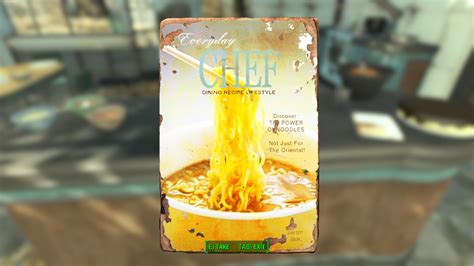 Chef Cooking Hunger And Expanded Food At Fallout 4 Nexus Mods And