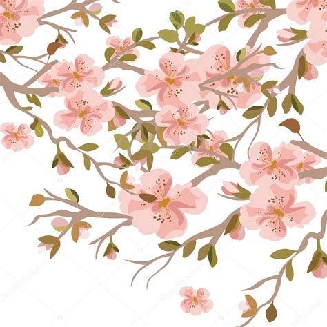 Watercolor Blooming Flowers Background — Stock Vector © Inagraurymail