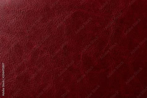 Burgundy Leather Texture Elegant Background Stock Photo Adobe Stock