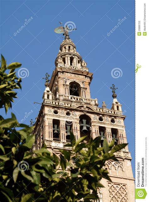 La Giralda Tower In Seville Spain Stock Photos Image 20896753
