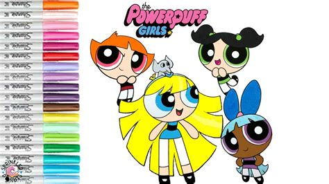 Powerpuff Girls Color Swap Bliss Buttercup Blossom Bubbles Ppg Sprinkled Donuts Youtube