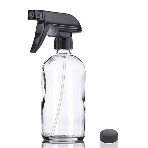 Glass Spray Bottle Niuta 16 Oz Clear Glass Empty Spray