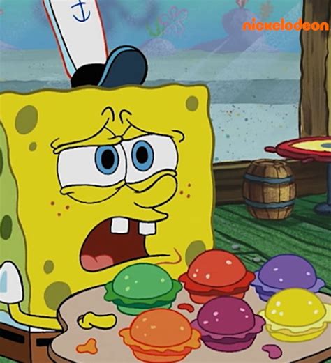 Its Painted Meat Scene Spongebob Weve Always Wanted To Try