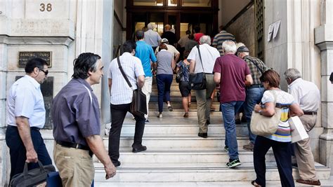 Banks In Greece Reopen With Long Lines
