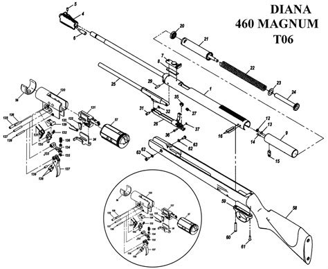 Diana 460 Magnum ADG RICAMBI