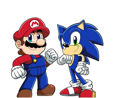 Mario And Sonic Friendly Rivals By Bluetyphoon17 On Deviantart