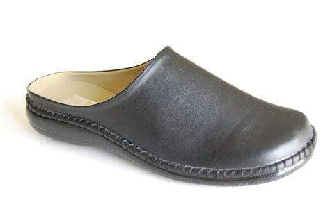 Women Black Brown Comfort Flat Mule Shoes Ebay
