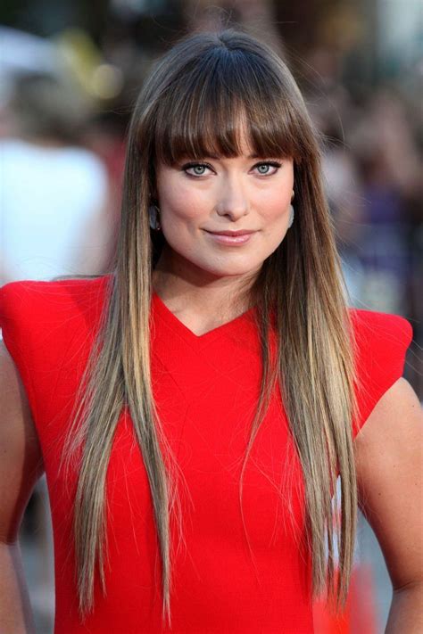 Olivia Wilde Olivia Wilde Brown Hair With Highlights Beautiful