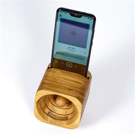 Wooden Cell Phone Speaker Acoustic Speaker Iphone Amplifier Etsy
