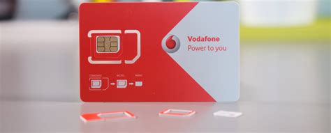 Vodafone 4g Prepaid Sim Kaart Met €5 En 25 Extra Tegoed