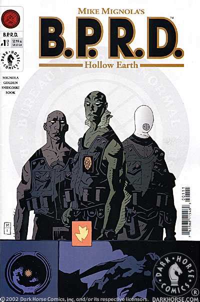 Mike Mignolas Bprd Hollow Earth 1 Of 3