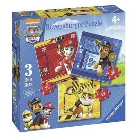 Ravensburger Puzzle Slagalice Paw Patrol 3 U 1 Ra07057