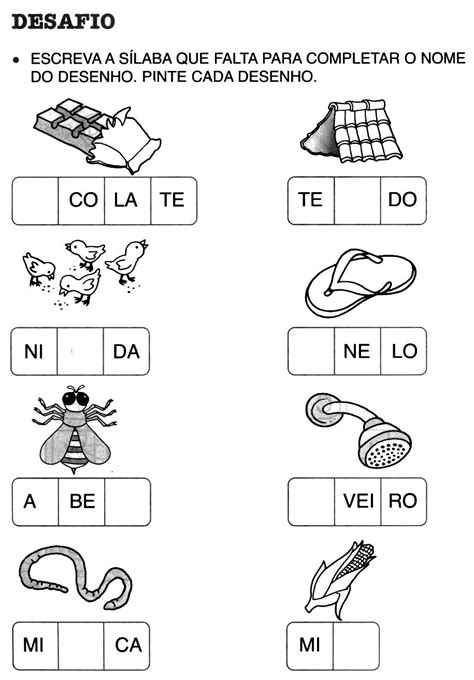 Spanish Worksheet With Pictures And Words