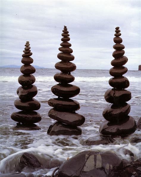 Goldsworthy Cairns Andy Goldsworthy Art Paysage Photographie