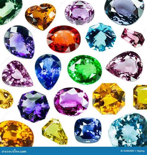 Bright Gems Stock Image Image Of Purity Facet Elegance 45482889