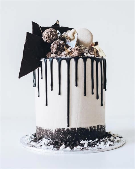 Black and silver 21st birthday cake mel s amazing cakes. Nutella and Ferro Rocher inspired cake for a birthday boy ...