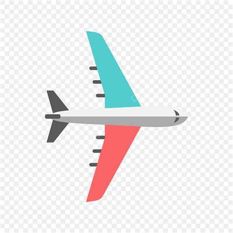 Red Airplane Clipart Png Images Blue And Red Airplane Vector Clipart
