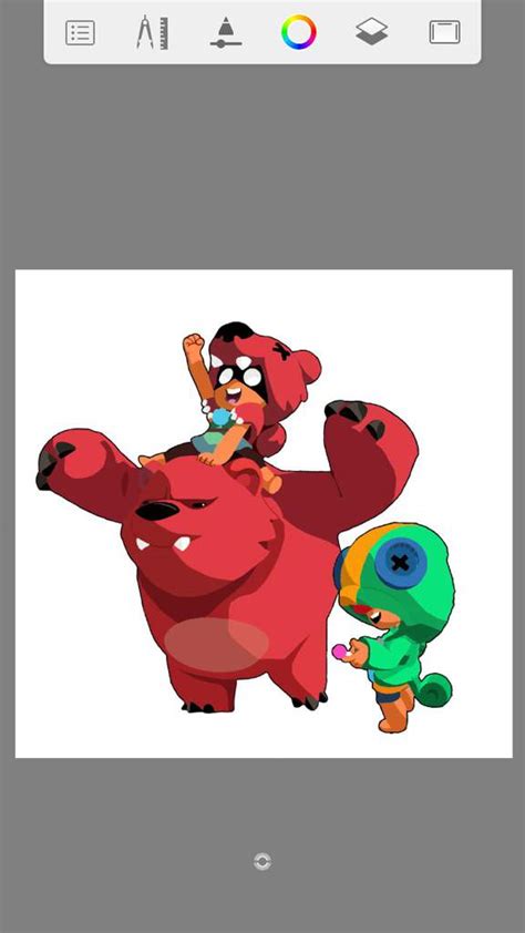 Fan Art Nita X Leon Brawl Stars Es Amino