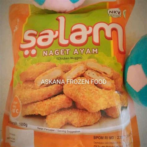 Jual Salam Nuget 1kg Nugget Ayam 1kg Di Seller Askana Frozen Food