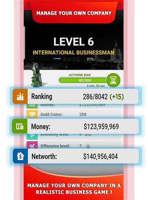 Tycoon Business Game V93 Mod Apk Unlimited Gold Download