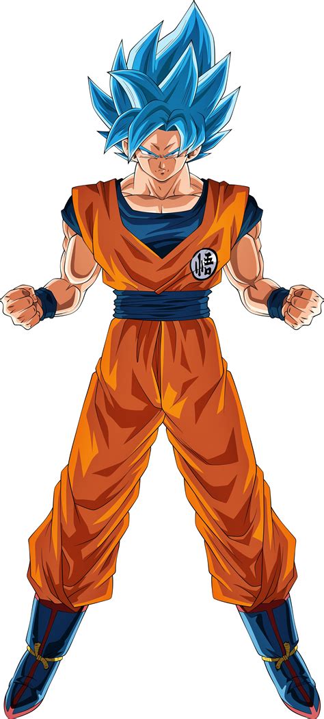 A Cartoon Character With Blue Hair And An Orange Outfit Standing In