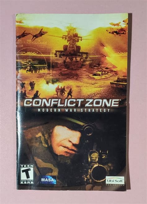 Conflict Zone Modern War Strategy Ps2 Game Ntsc English Language