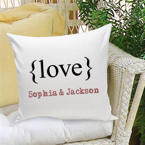 Personalized Love Couple Pillow Cases Romantic Anniversary Ts
