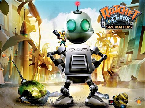 The playstation portable title ratchet and clank: Ratchet and Clank/ Size matters/ Mega Clank. | Infancia ...