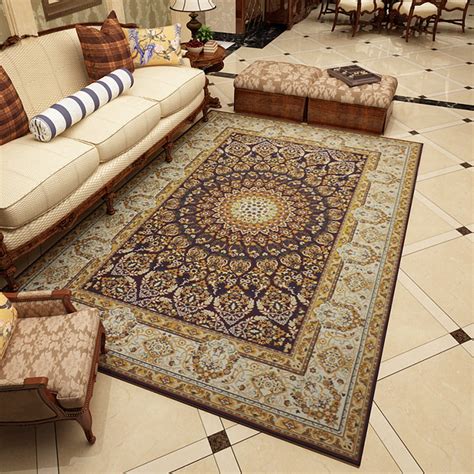 Home Cal Modern Non Slip Area Rug 3x5ft Rubber Backing Throw Rugs