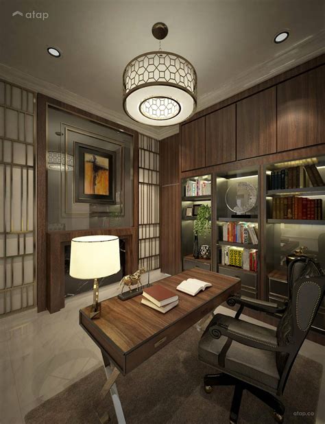 Classic Study Room Bungalow Design Ideas And Photos Malaysia