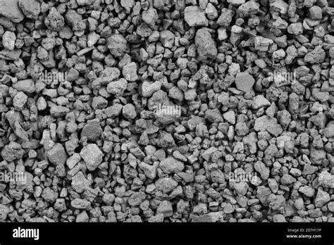 Gray Small Rocks Ground Texture Black Small Road Stone Background